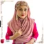 Karchupi Sunflower Head work Semi Ready Hijab Nude