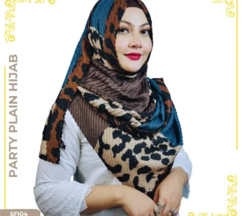 premium Cotton Print Plain Hijab