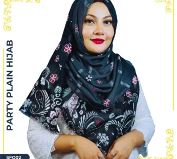 Floral Printed Cotton Hijab